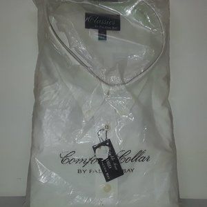 Classics Falcon Bay white oxford size 19/35-36 big